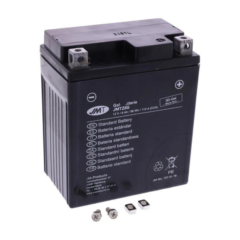 Batería gel YTZ8V JMT