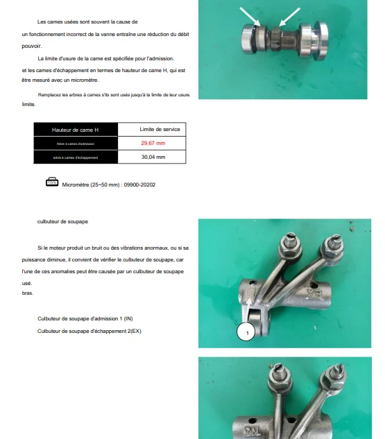 manuel d'atelier Benelli Keeway V302 C 2025 français