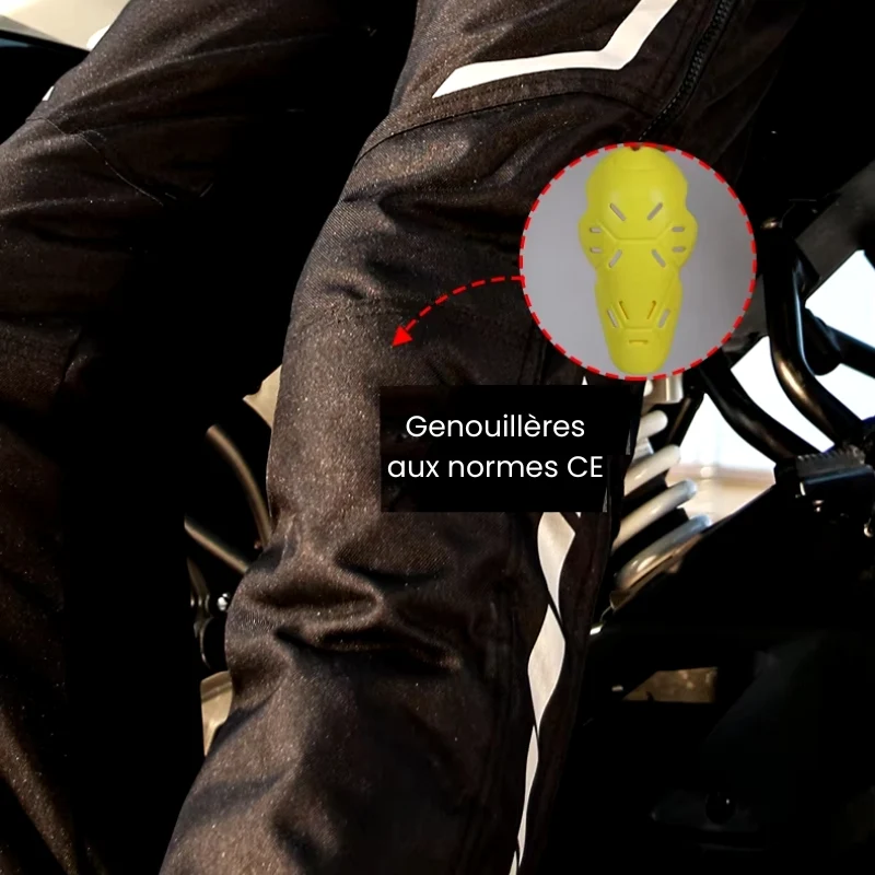 Sur pantalon moto hiver
