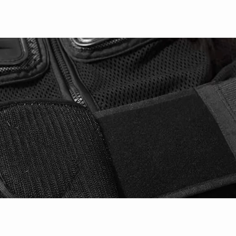Gilet Pare pierre motocross noir