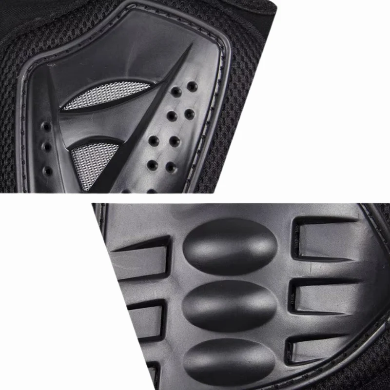 Gilet Pare pierre motocross noir