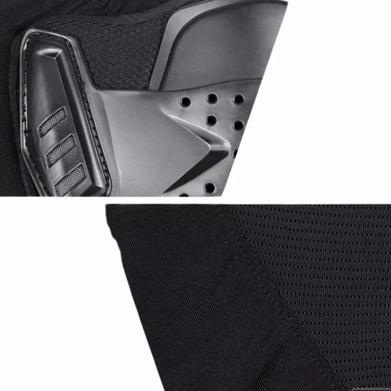 Gilet Pare pierre motocross noir