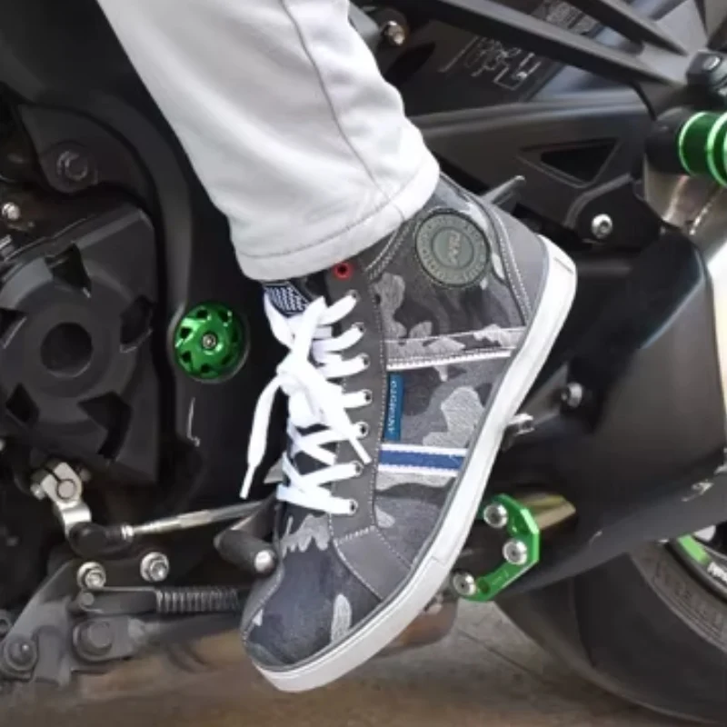 Basket moto montante - Camo
