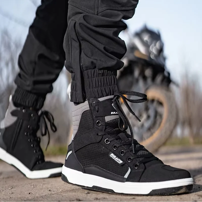 Basket moto - Sulate noir