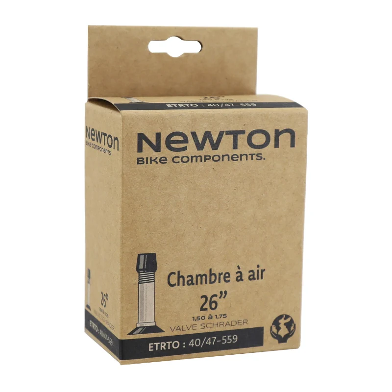 Chambre A Air Vélo 26 X 1.50-1.75 Newton Valve Standard 40 mm