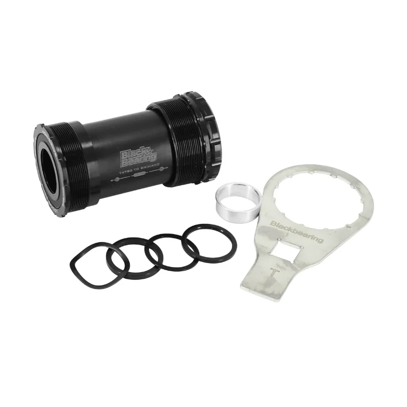 Cuvette Intégré Boîtier Filete Route-VTT Blackbearing Roulement Superieur B5 Diam T47 mm (Boite De 77 mm) Anglais - Bsc - 1,37X24 Axe 24 mm Et 24-22 mm (Adaptateur Gxp)
