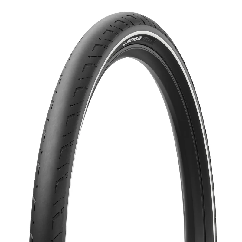 Pneu VTT Urbain 27.5 X 2.20 Michelin City Street Noir Tr (55-584) Flanc Reflex Homologué VAE E50