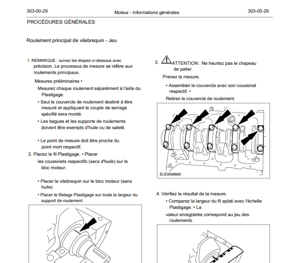 Manuel d'atelier Ford Focus 2002 en français