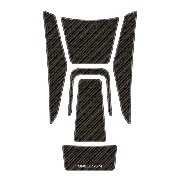 Protector central de depósito BMW F 900 XR Efecto Carbono 2020–24 ONEDESIGN