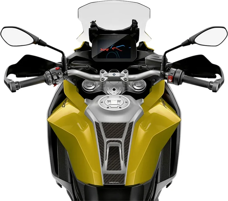 Protector central de depósito BMW F 900 XR Efecto Carbono 2020–24 ONEDESIGN