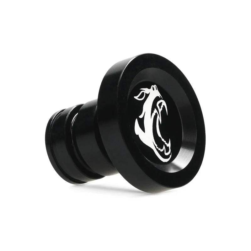 Tapón pedal de arranque VOCA CNC Derbi Euro 2 / 3 / 4 - negro