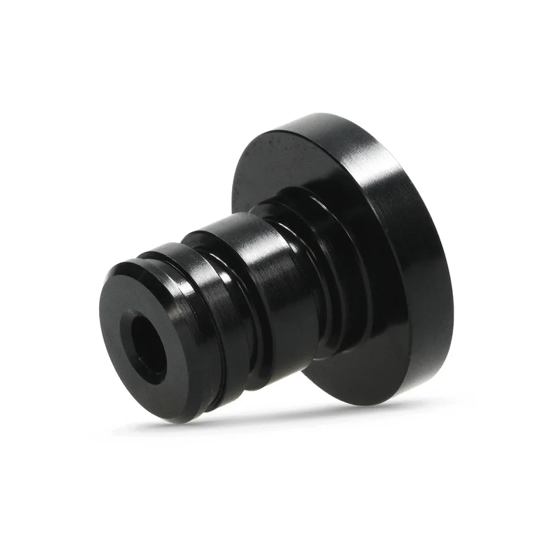 Tapón pedal de arranque VOCA CNC Derbi Euro 2 / 3 / 4 - negro