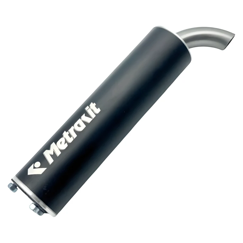 Silenciador Pro Race scooter Metrakit aluminio Negro