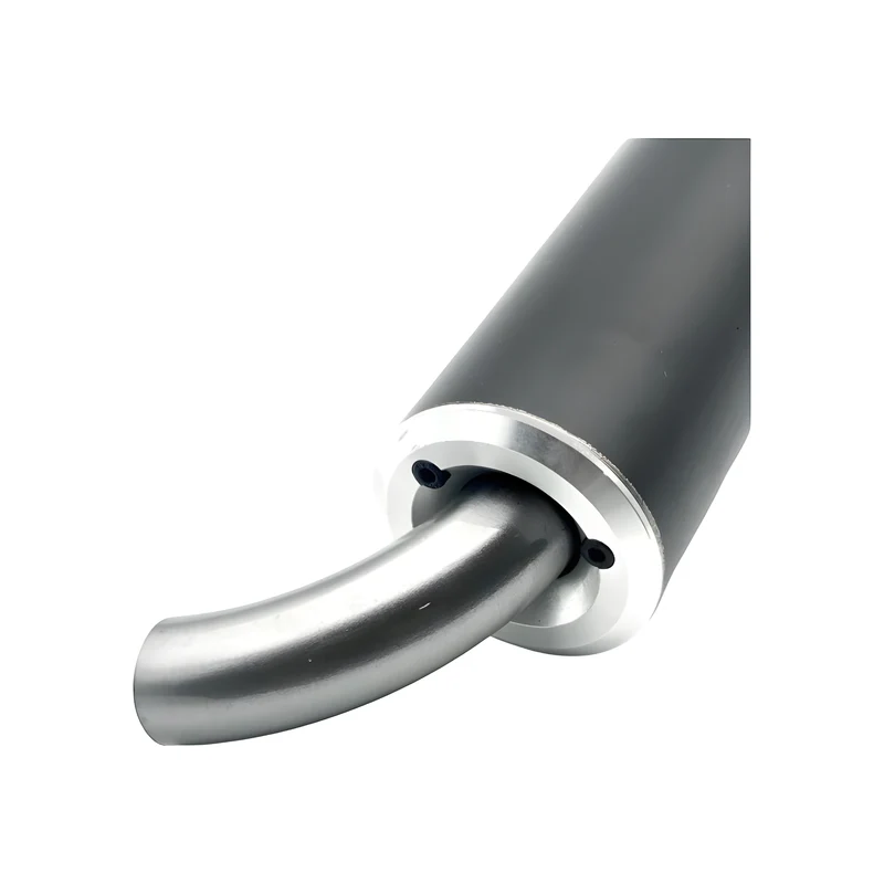 Silenciador Pro Race scooter Metrakit aluminio Negro