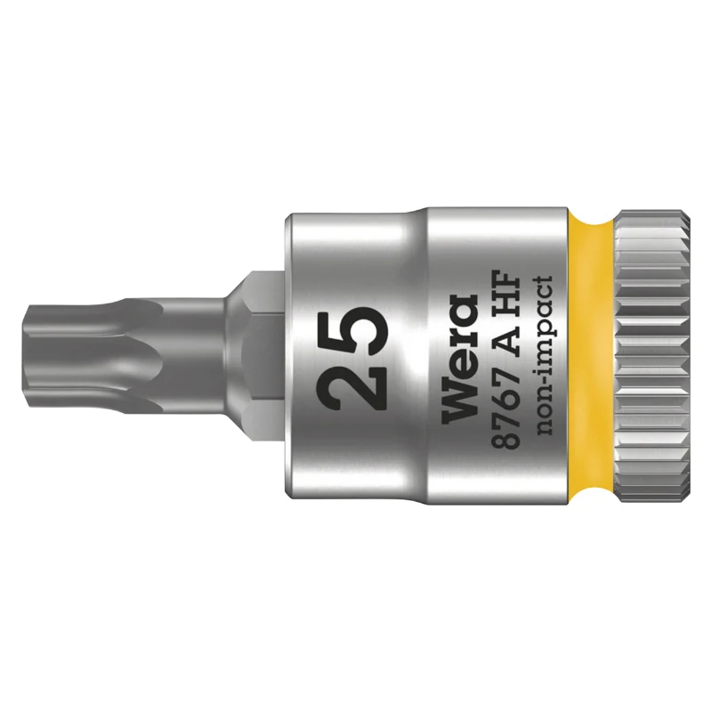 Douille Torx Wera 8767 A Zyklop 1-4 T25 Longueur 28 mm (Vendu A L'Unite) -Marque Allemande Pour Les Ateliers-