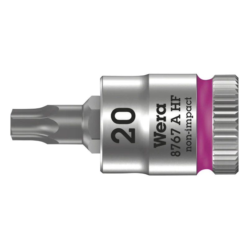Douille Torx Wera 8767 A Zyklop 1-4 T20 Longueur 28 mm (Vendu A L'Unite) -Marque Allemande Pour Les Ateliers-