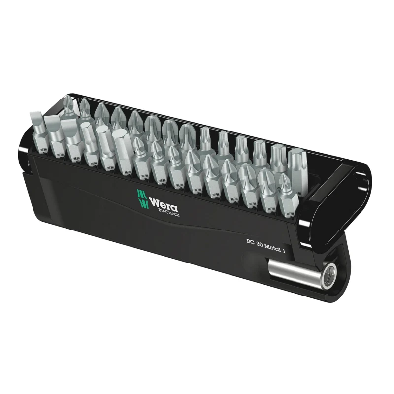 Coffret D'Embout Wera Bit Check Métal 1-4 (Set 30 Pieces) -Marque Allemande Pour Les Ateliers-
