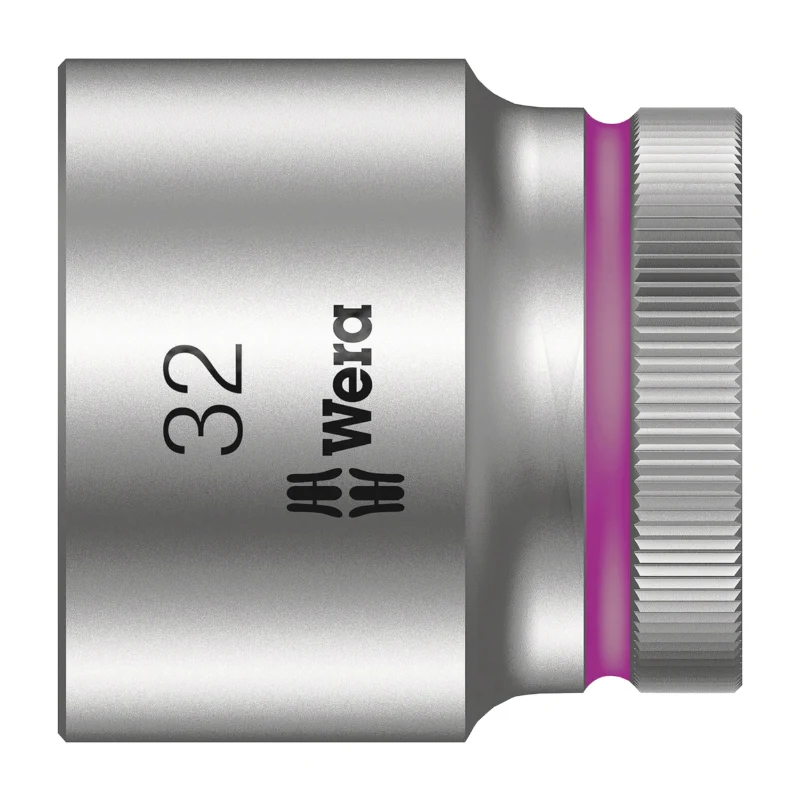 Douille Wera 8790 Hmc Zyklop 1-2 Diam 32 mm (Vendu A L'Unite) -Marque Allemande Pour Les Ateliers-