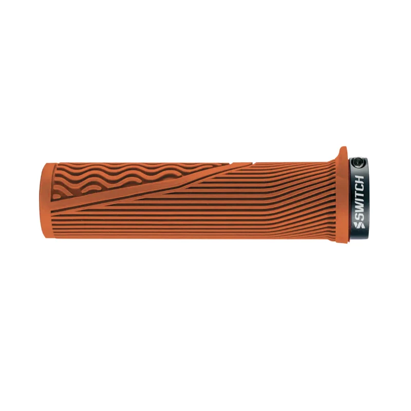 Poignée City-VTT Switch Drift Avec Lock-On Orange (Paire)
