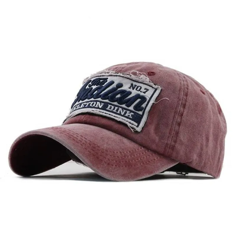 Casquette biker - The indian