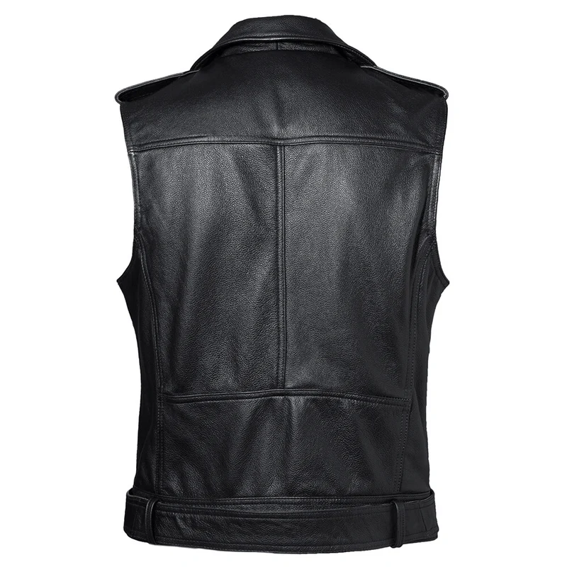 Gilet cuir biker - Thorir