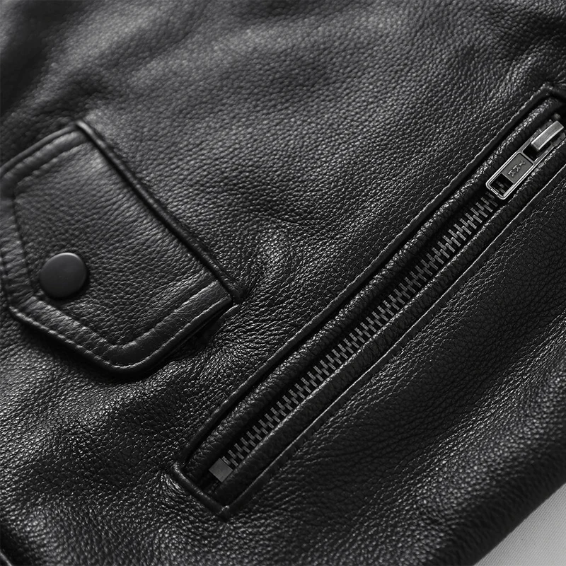 Gilet cuir biker - Thorir