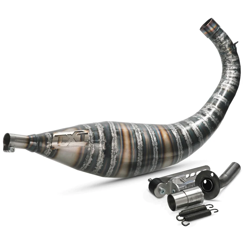 Escape TXT Exhaust V28 85/95cc Minarelli AM6 sin silenciador