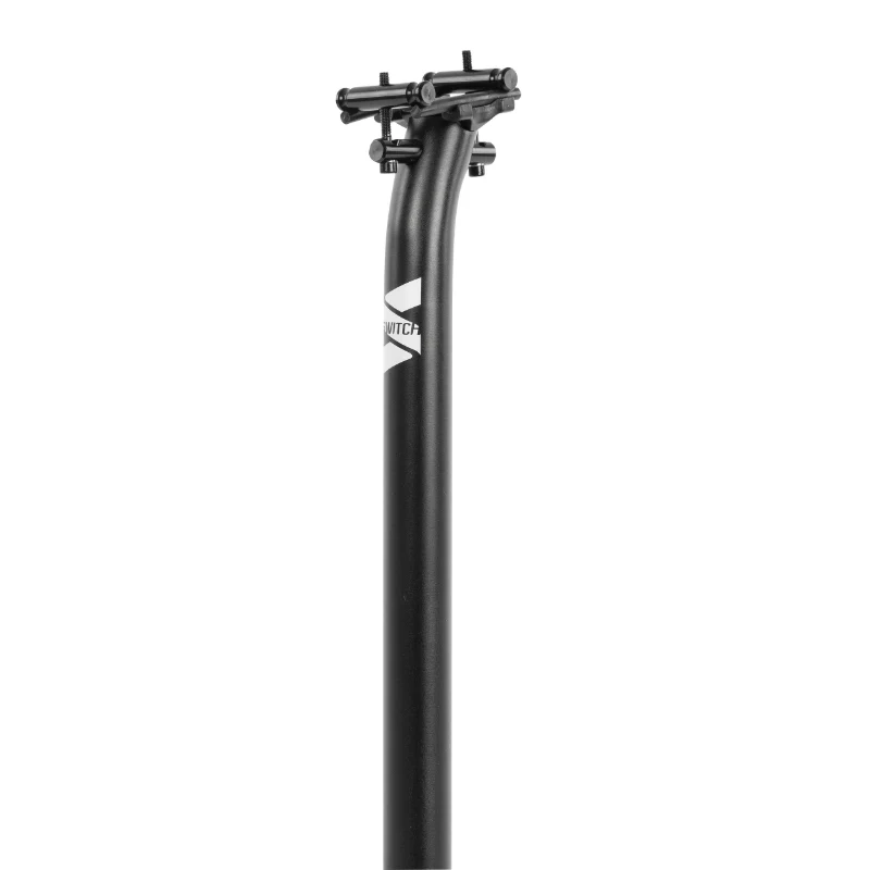 Tige De Selle VTT Switch Back Alu Noir Diam. 31.6 L390 mm Recul 20 mm