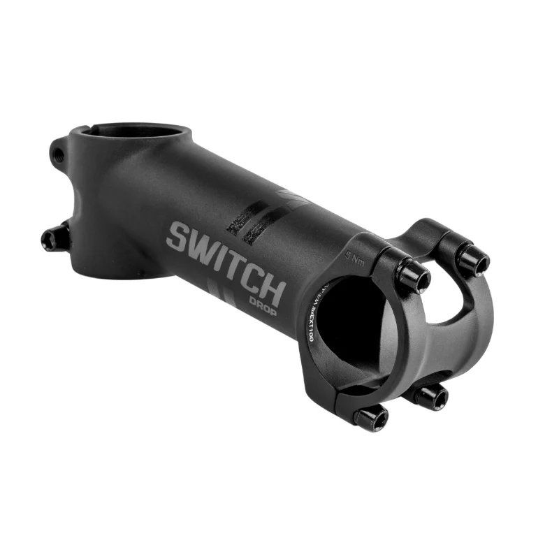 Potence VTT Switch Drop Noir Cintre 31.8 mm Angle -17° L 60 mm
