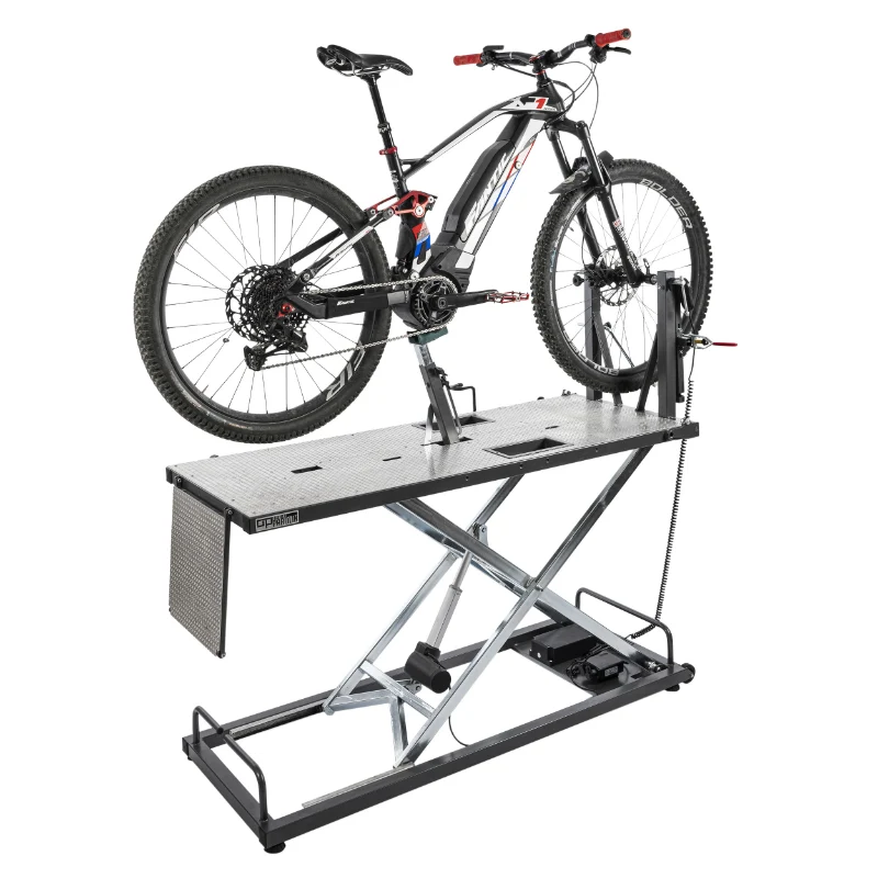 Table - Pont Elevateur - Pied Réparation Vélo Officine Parolin Agilis Power Électrique Avec Utilisation Batterie (Livre Sans Le Support Guidon Ref 149840) Ideal Pour VAE, Fat Bike ... -Gist-