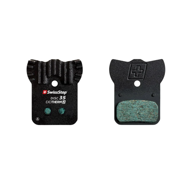 Plaquette De Frein Route - VTT Sram Red Et Force Etap Axs, Level Ultimate Et Tlm B1 (Swissstop Exotherm Avec Ailettes Refroidissement - Disc 35) (Paire Sur Carte) - Compatible VAE