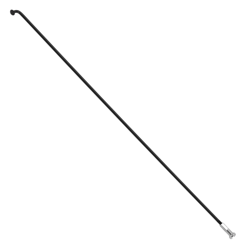 Rayon Leader Fox Noir Tête Coudée Lg 232 Diam 2.3 mm Pour Lotus - Holand - Arimo 26" (Vendu A L'Unite Sans Écrou) - Voir 185897 Pour Écrou