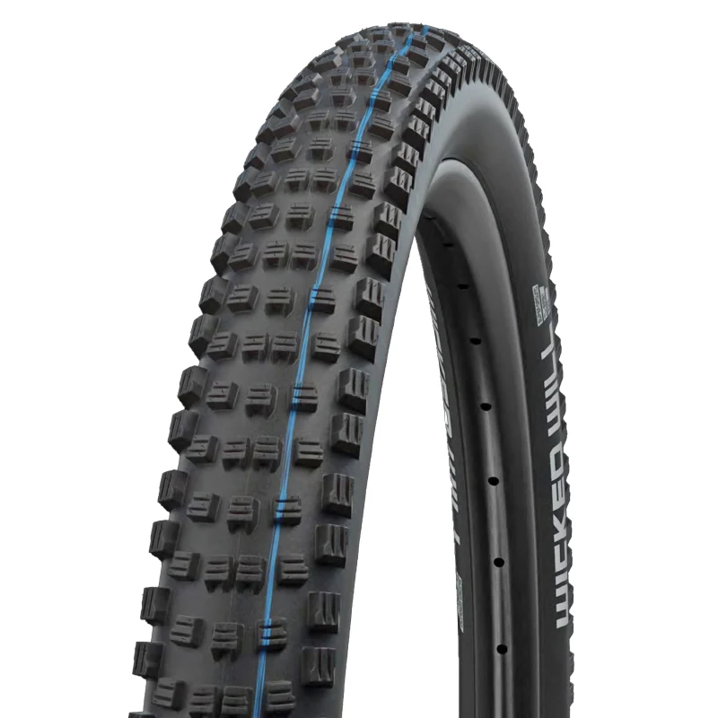 Pneu VTT - VAE 29 X 2.40 Schwalbe Wicked Will Addix Performance Noir Tubeless Ready Ts (62-622) Recommande Homologué VAE E50