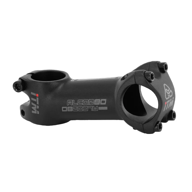 Potence Route-VTT Itm Alcor Noir Deco Mat Reversible 31,8 Angle 10° L 90 mm 164G