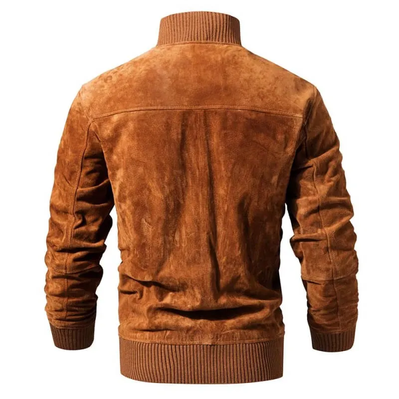 Veste biker homme - Suédé