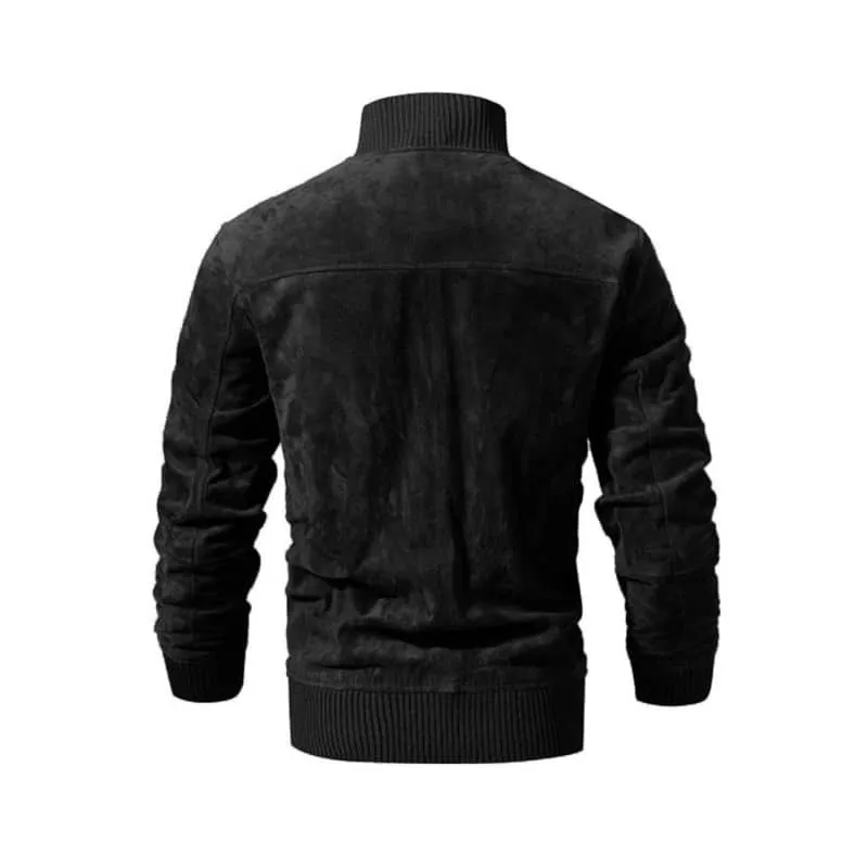 Veste biker homme - Suédé
