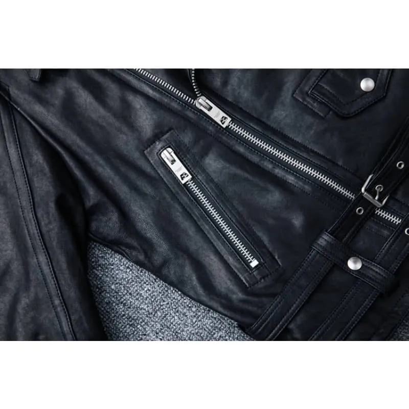 Veste biker homme - Live free