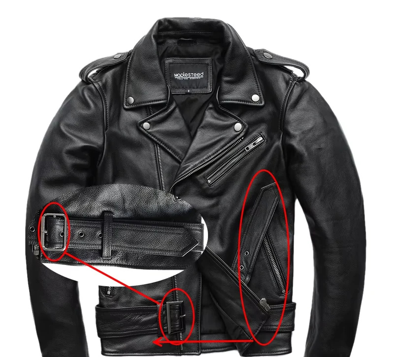 Veste biker homme - Perfecto Zephyr