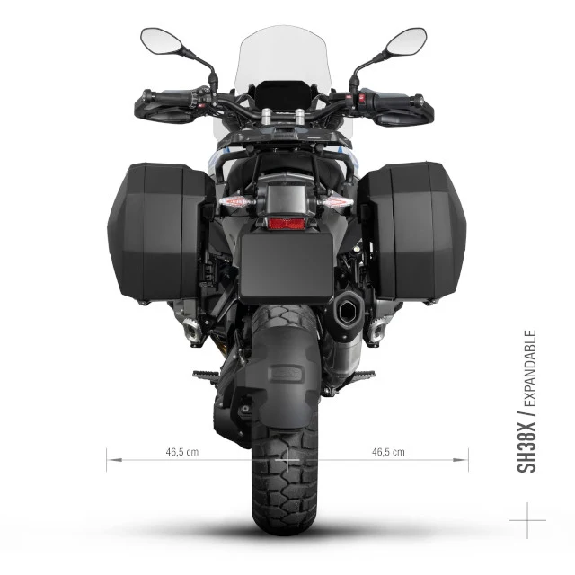 Fijaciones maletas laterales 3P BMW R1300GS 23-24 Shad