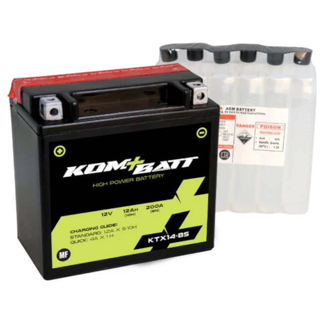 Batería YTX14-BS Kombatt