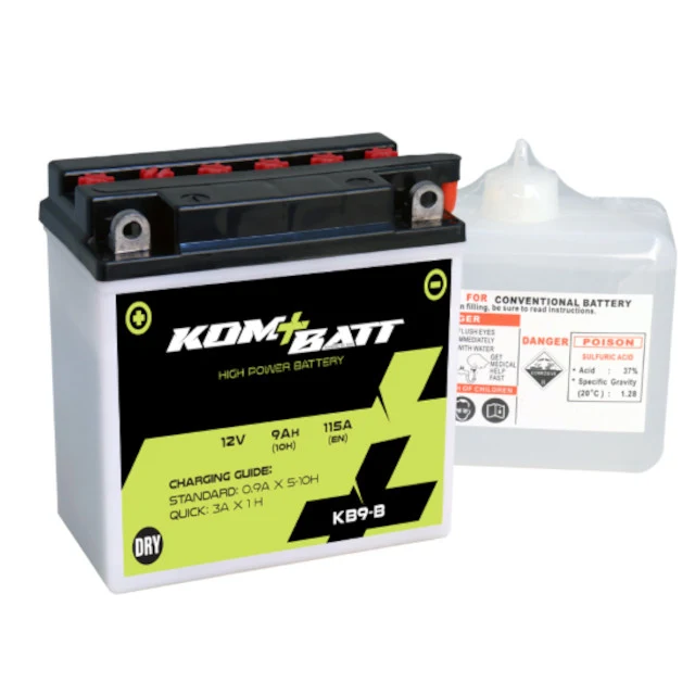 Batería YB9-B Kombatt