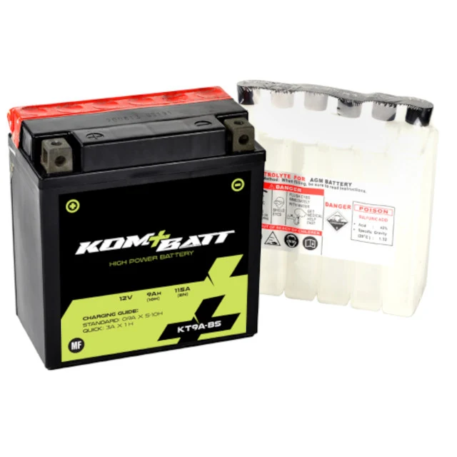 Batería YT9A-BS Kombatt