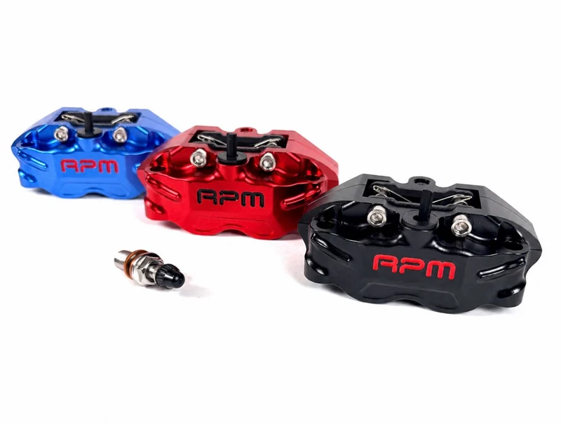 Étrier de frein RPM Evolution – 4 pistons, fixation Voca/Most