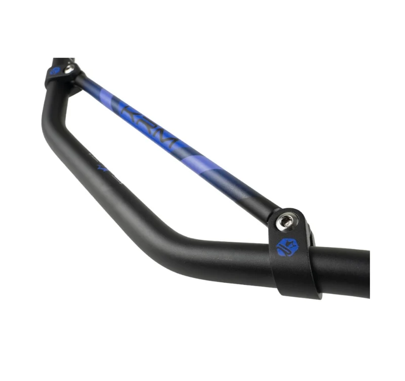 Guidon KRM Pro Ride avec barre – 22 mm – Bleu