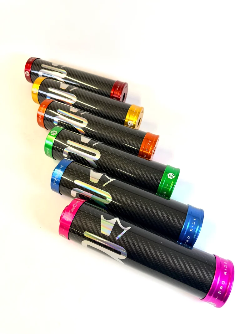 Silencieux KRM Carbone Holographique – Fixation 2 et 3 Trous