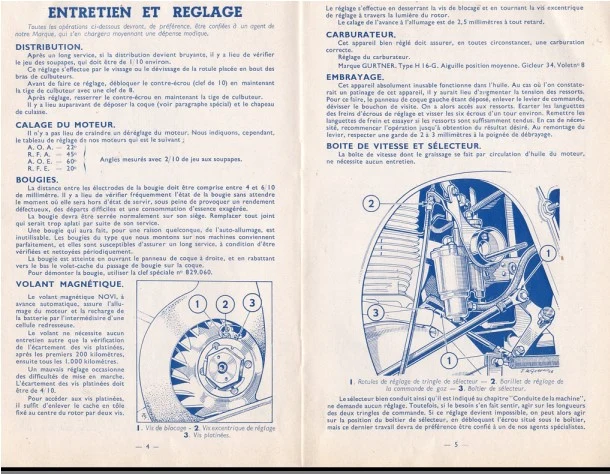Manuels de réparation Motobécane Mobyscooter 2 et 4 temps