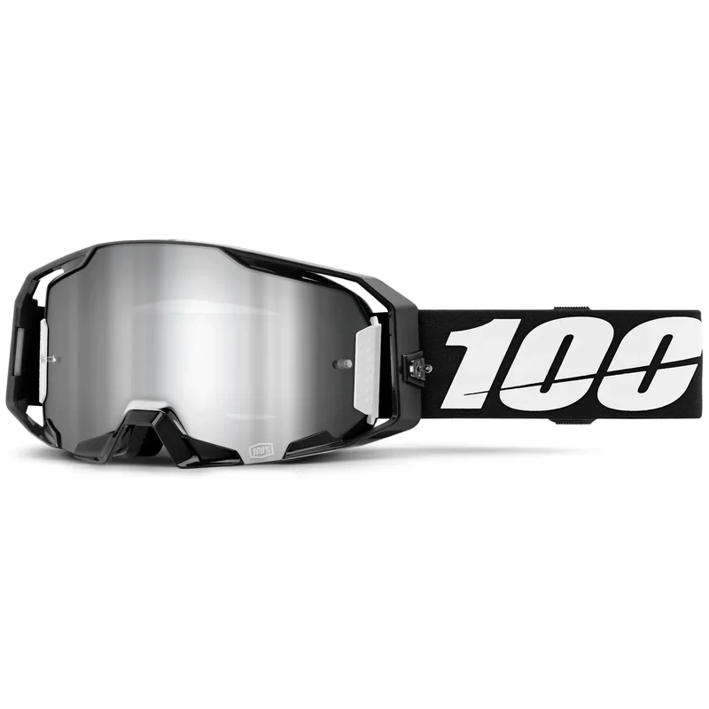Gafas 100% ARmatic Black - Mirror Silver Flash