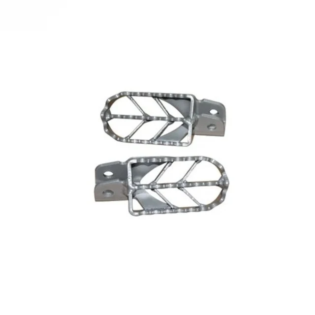 Estriberas acero Pitbike YCF Start / Pilot >2022 - Gris