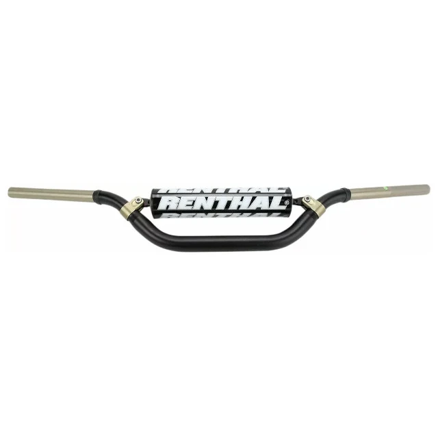 Manillar Renthal Twinwall Carmichael negro con protector