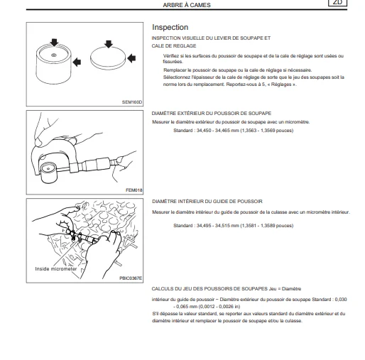 Manuel d'atelier Nissan Navara D22 1997-2004 en français